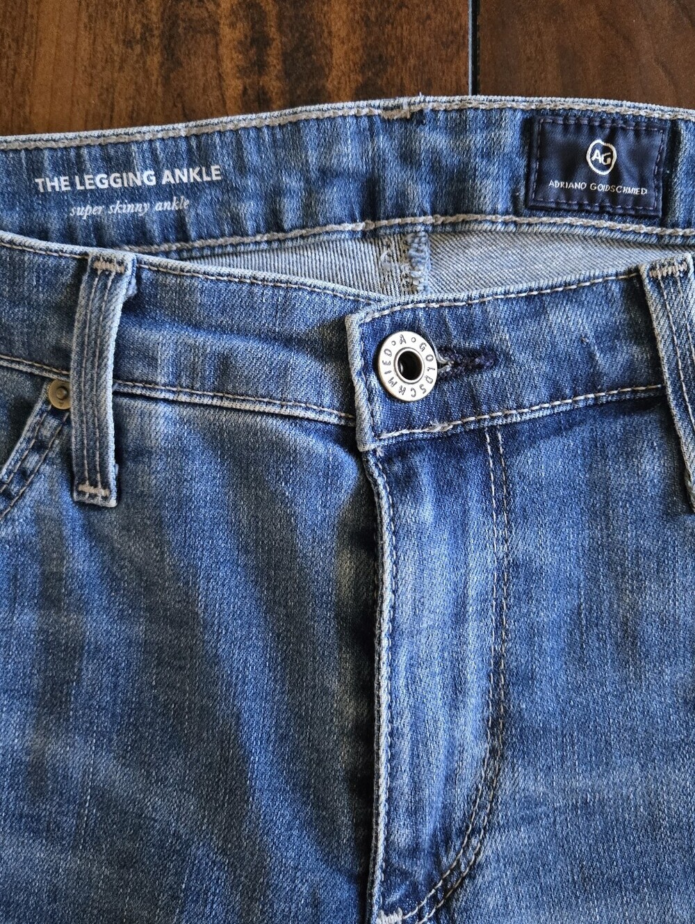 Adriano Goldschmied Women's The Legging Super Skinny Ankle Jeans Size 29R NWT - Picture 5 of 14
